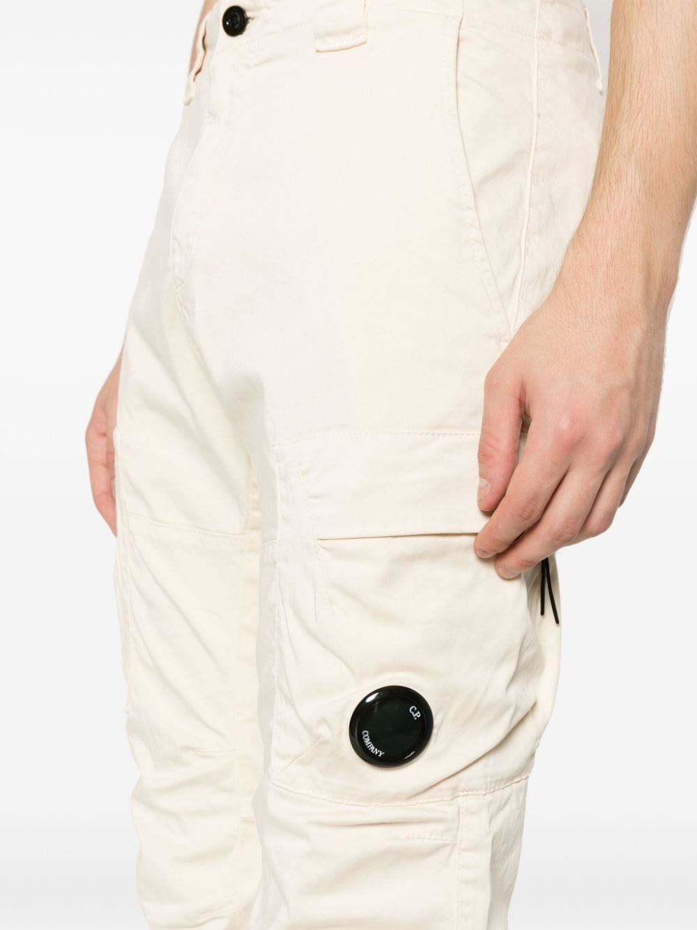 Lens-detail cargo trousers - 5