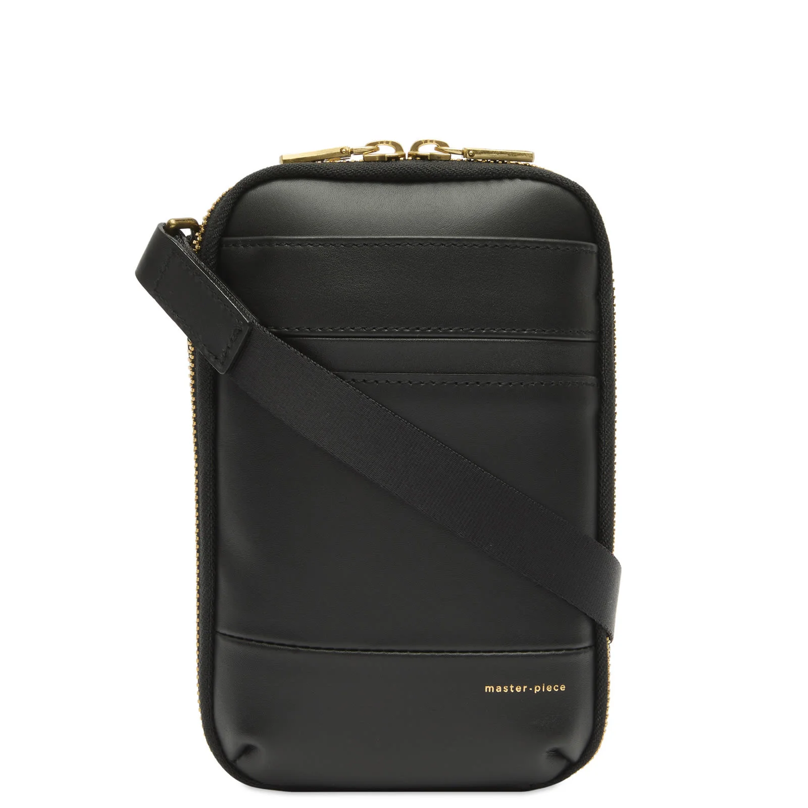 Master-Piece Gloss Leather Shoulder Bag - 1