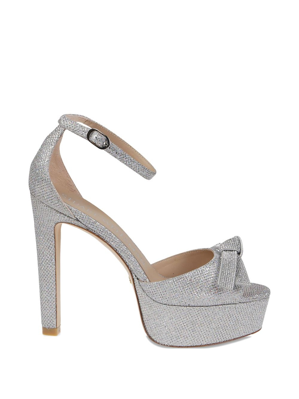 145mm bow-embellished platform sandals - 4
