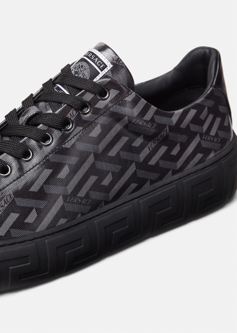 Greca La Greca Print Sneakers 4
