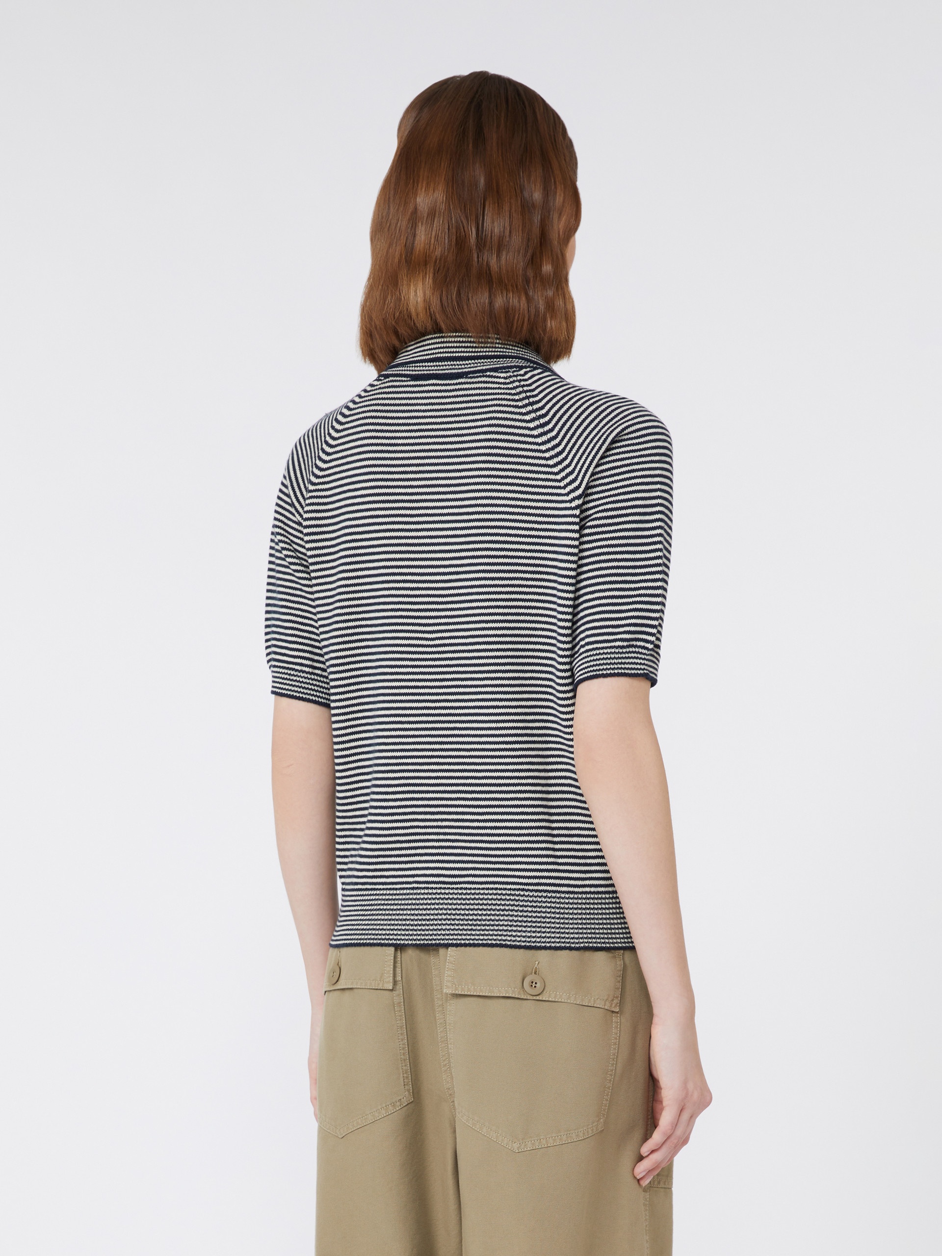 JUNIOR Cotton yarn polo shirt - 4