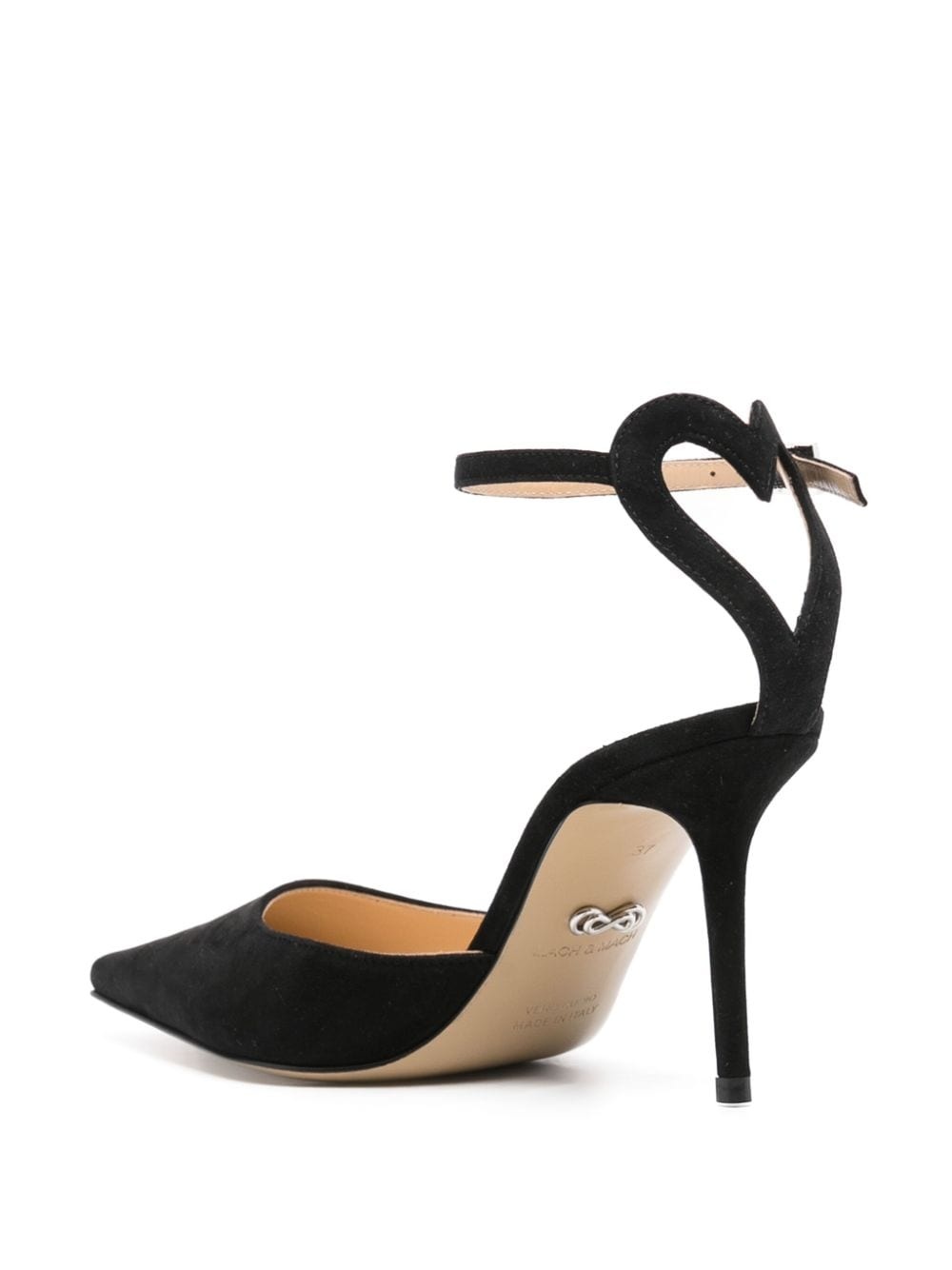 90mm suede pumps - 3