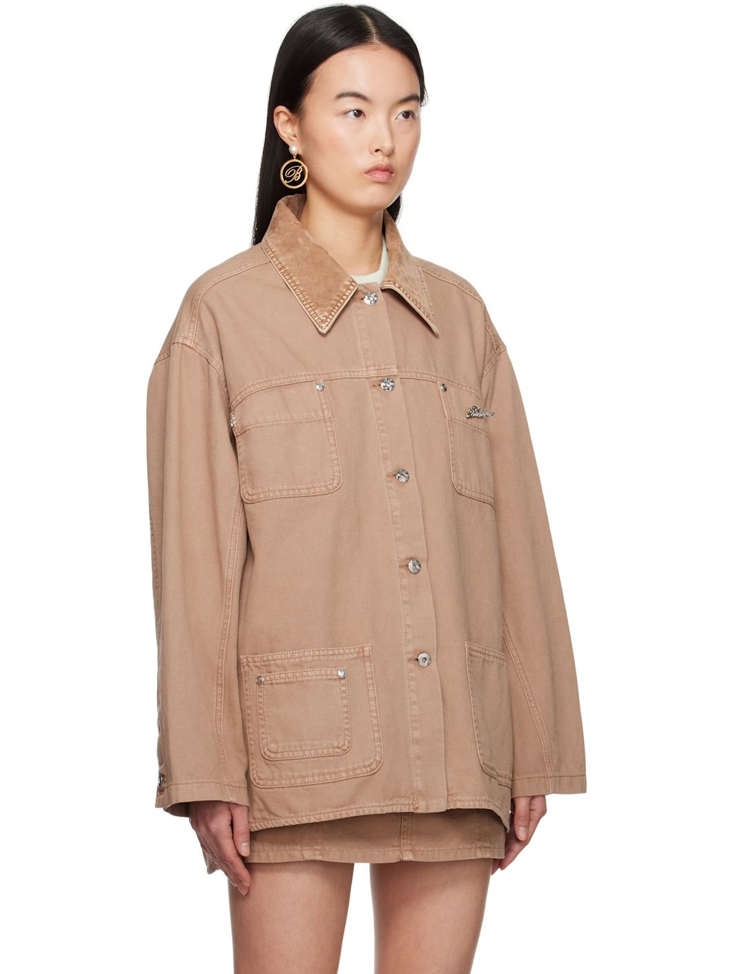 Tan Cotton Jacket - 2