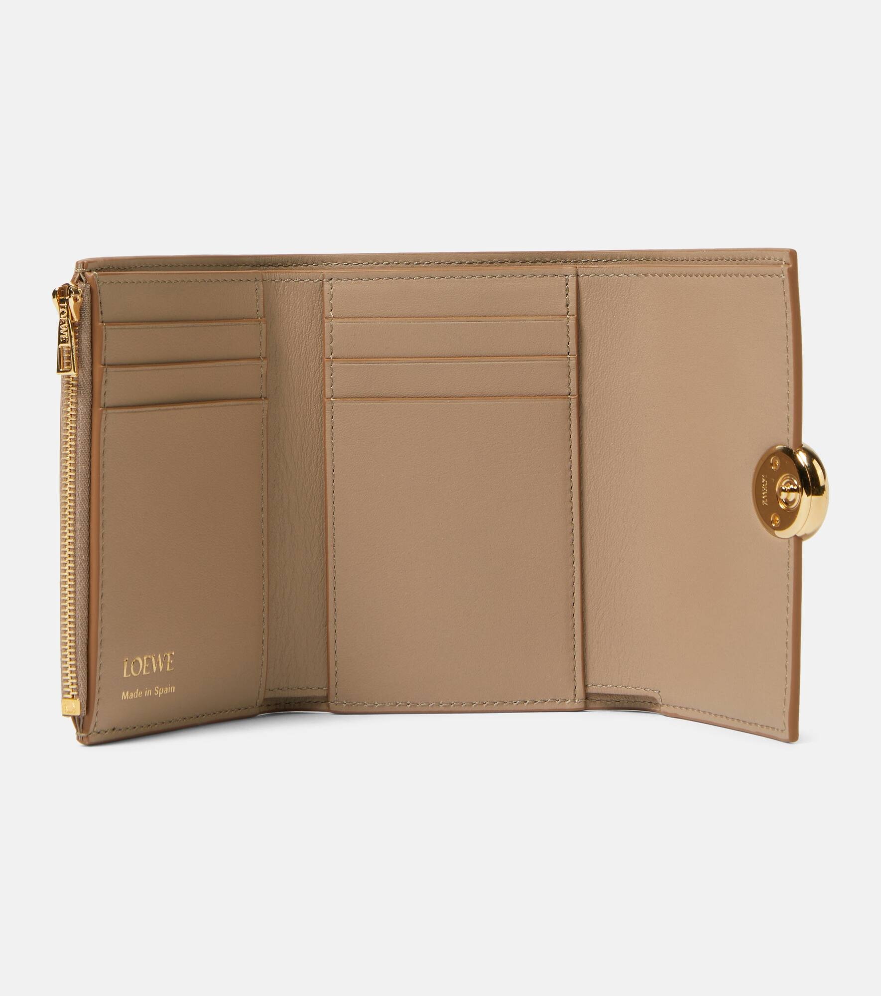 Logo leather wallet - 2