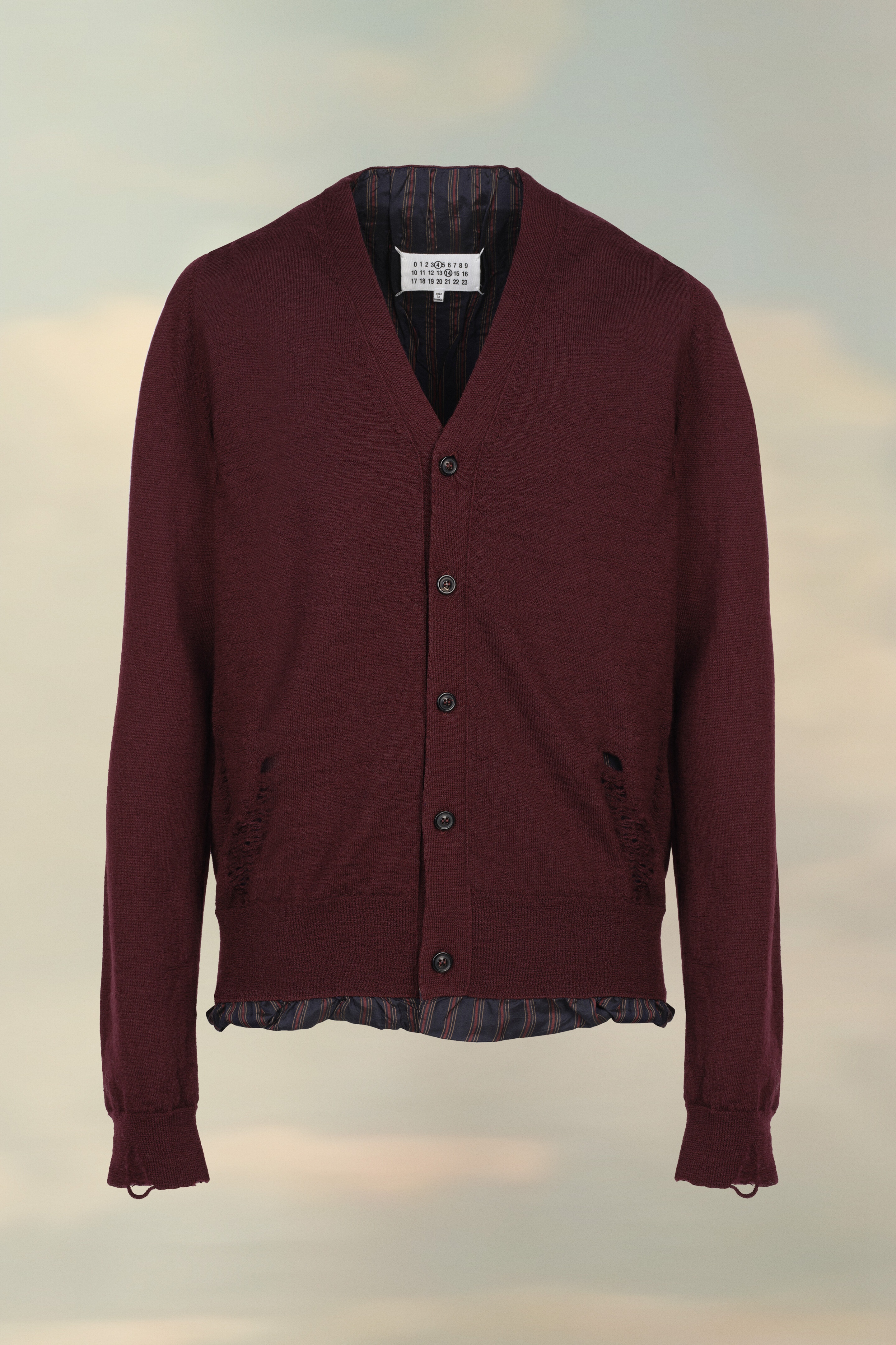 Distressed Cardigan - 1