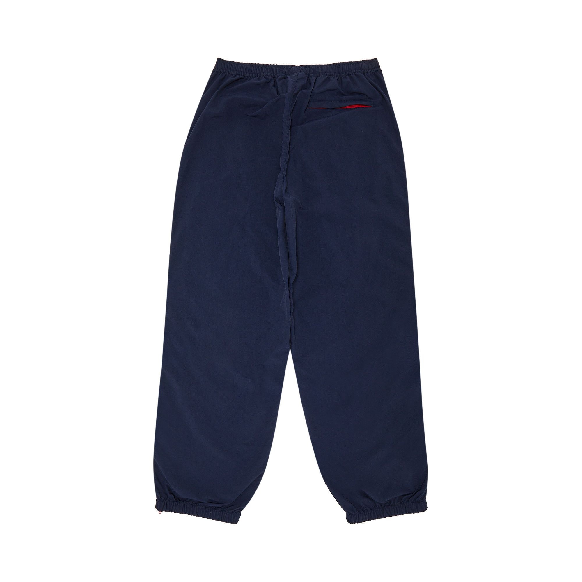 Supreme Contrast Zip Warm Up Pant 'Navy' - 2