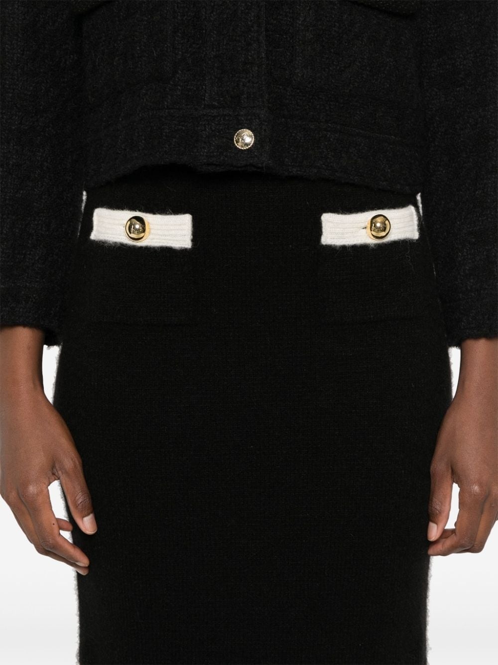 knitted midi skirt - 5