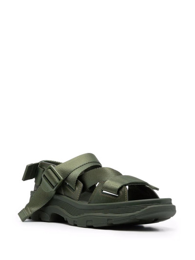 Alexander McQueen Tread oversized sole sandals outlook