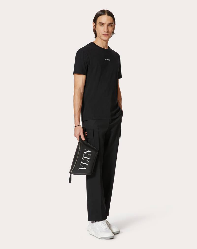 Valentino T-SHIRT WITH VALENTINO PRINT outlook