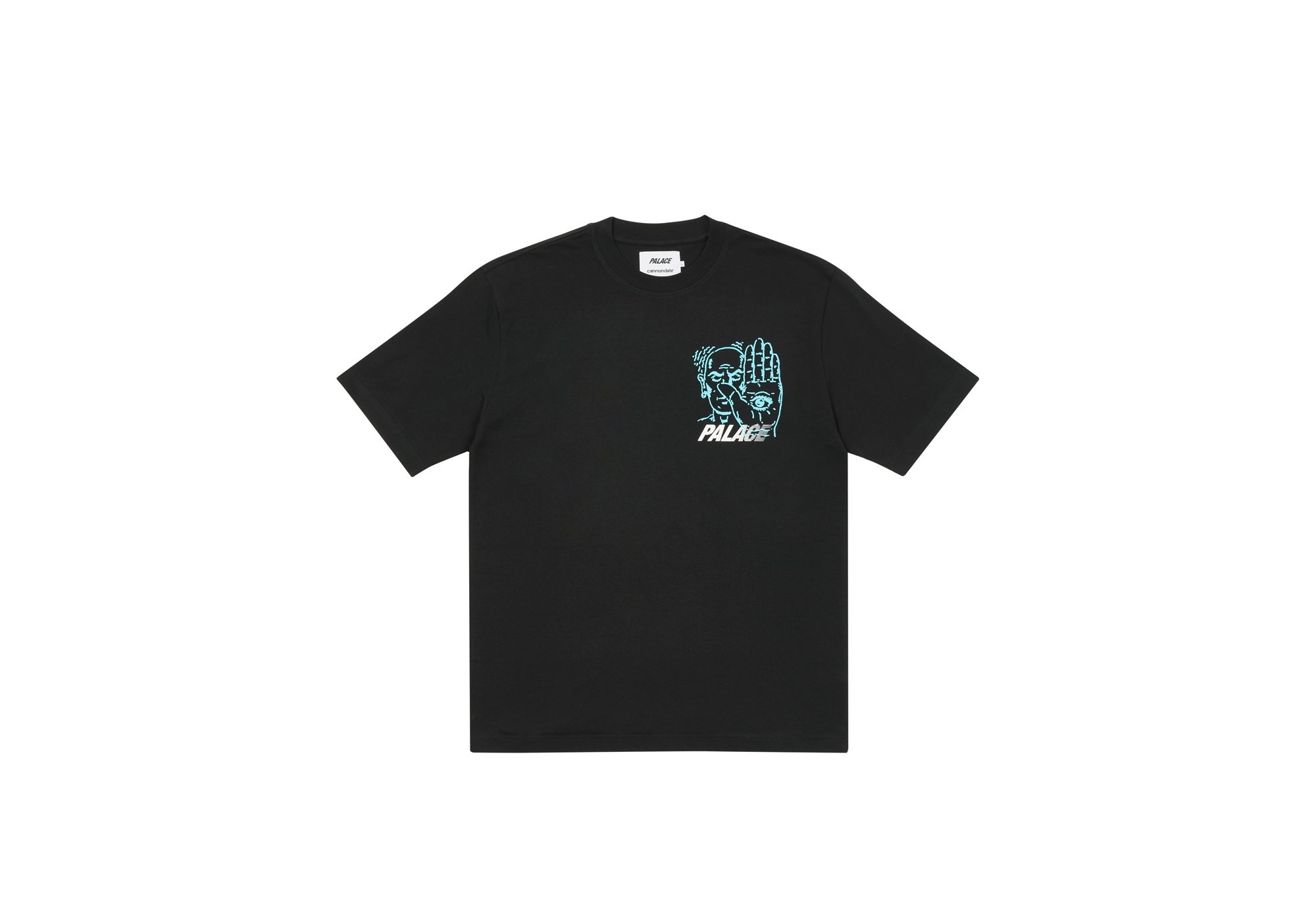 PALACE CANNONDALE MAD BOY T-SHIRT 2 BLACK - 2