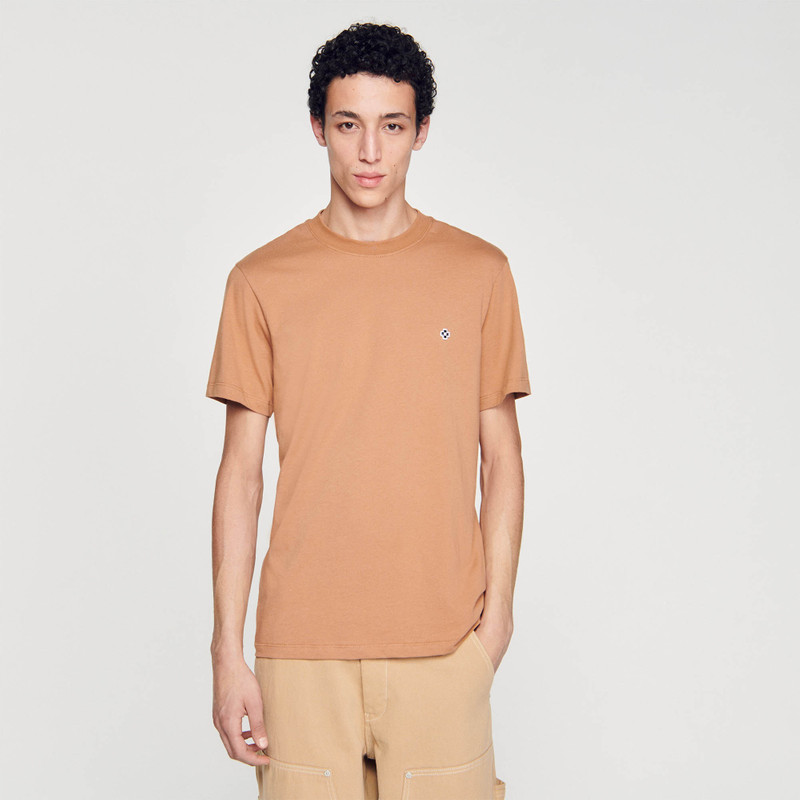 T-SHIRT WITH SQUARE CROSS PATCH 5