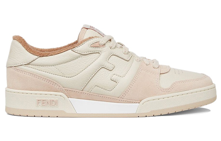 FENDI Match Low Top Suede 'Pink Beige' 7E1493AHH2F1FHT - 2