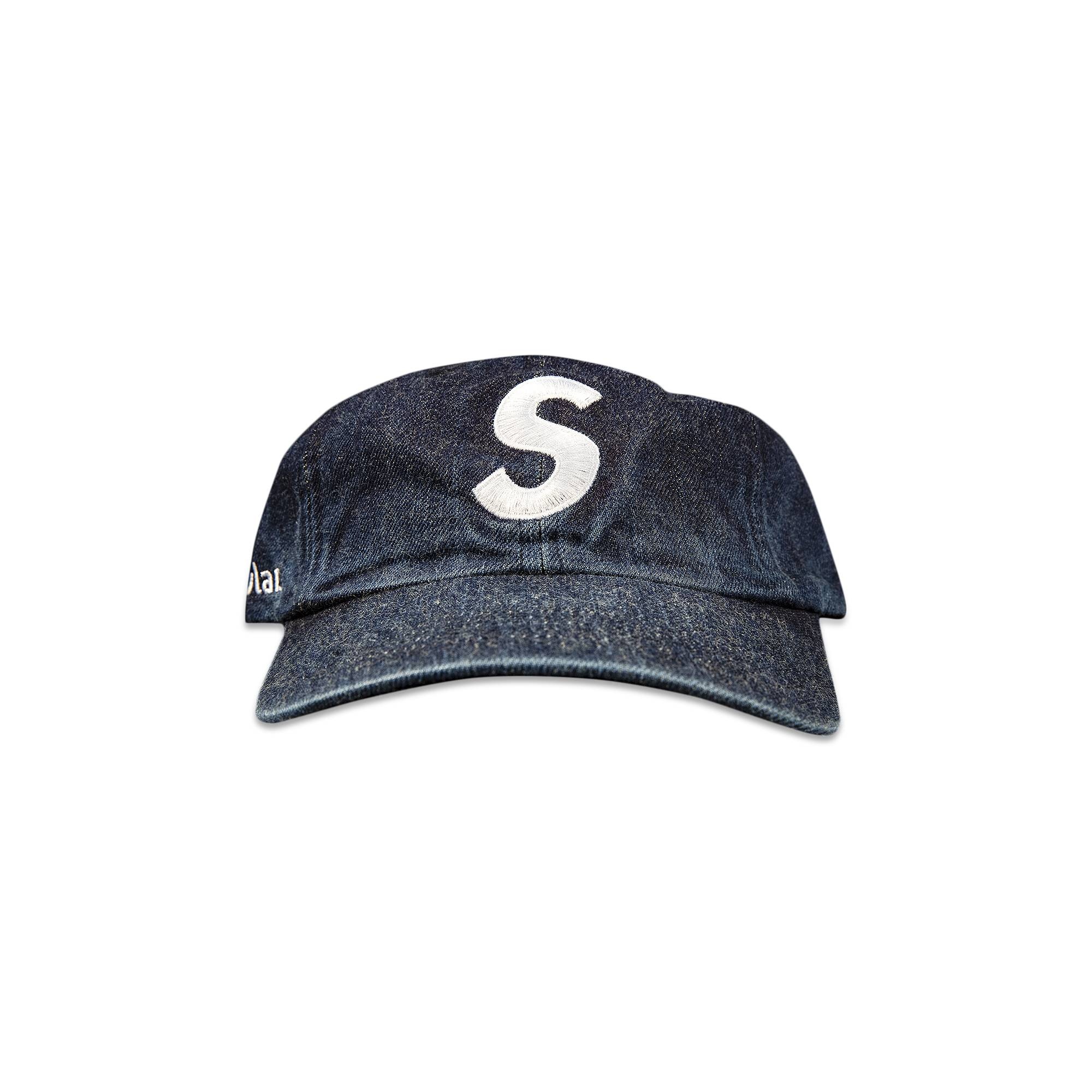 Supreme x Kevlar Denim S Logo 6-Panel 'Indigo' - 1