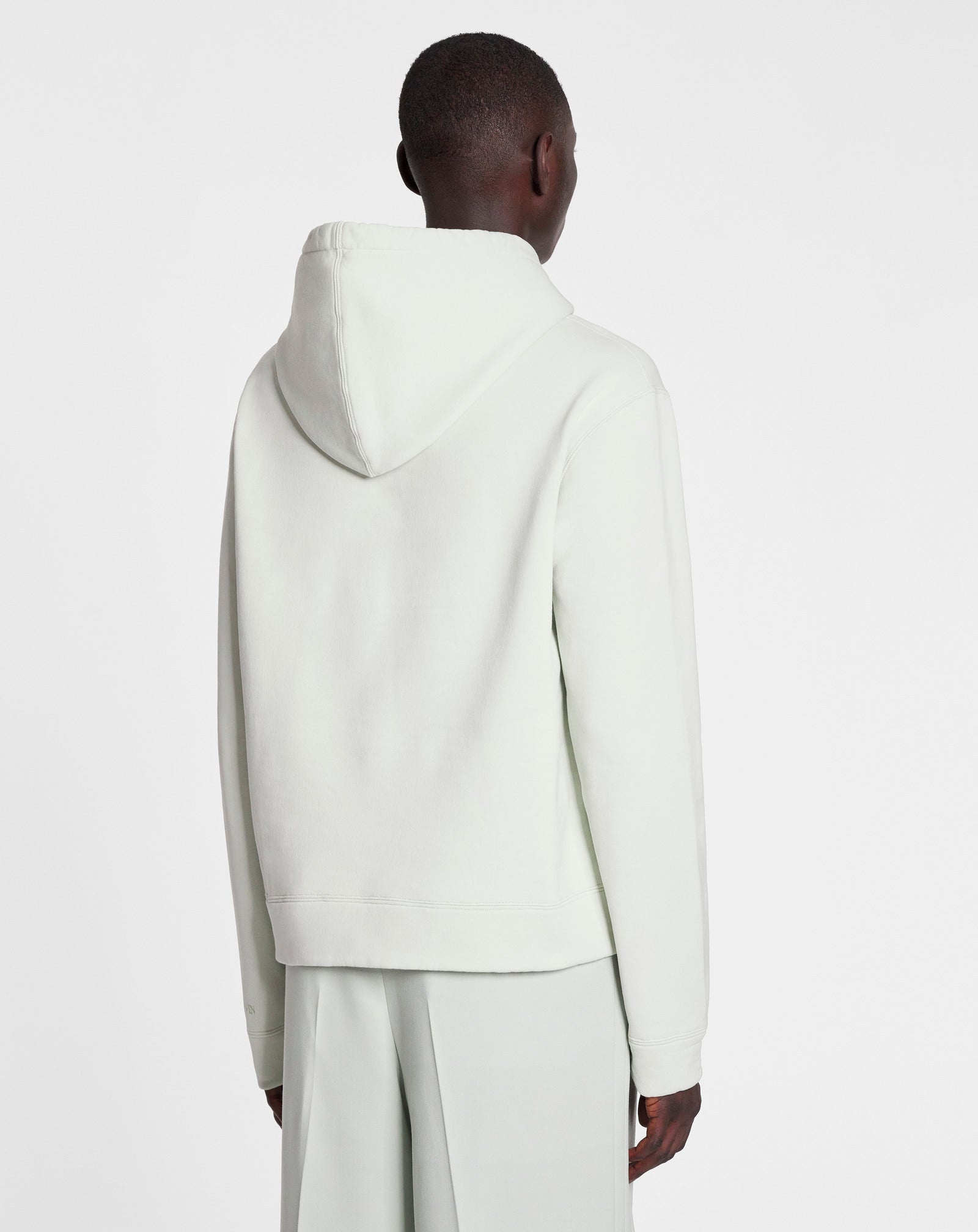 HOODIE WITH EMBROIDERY DETAILS - 5