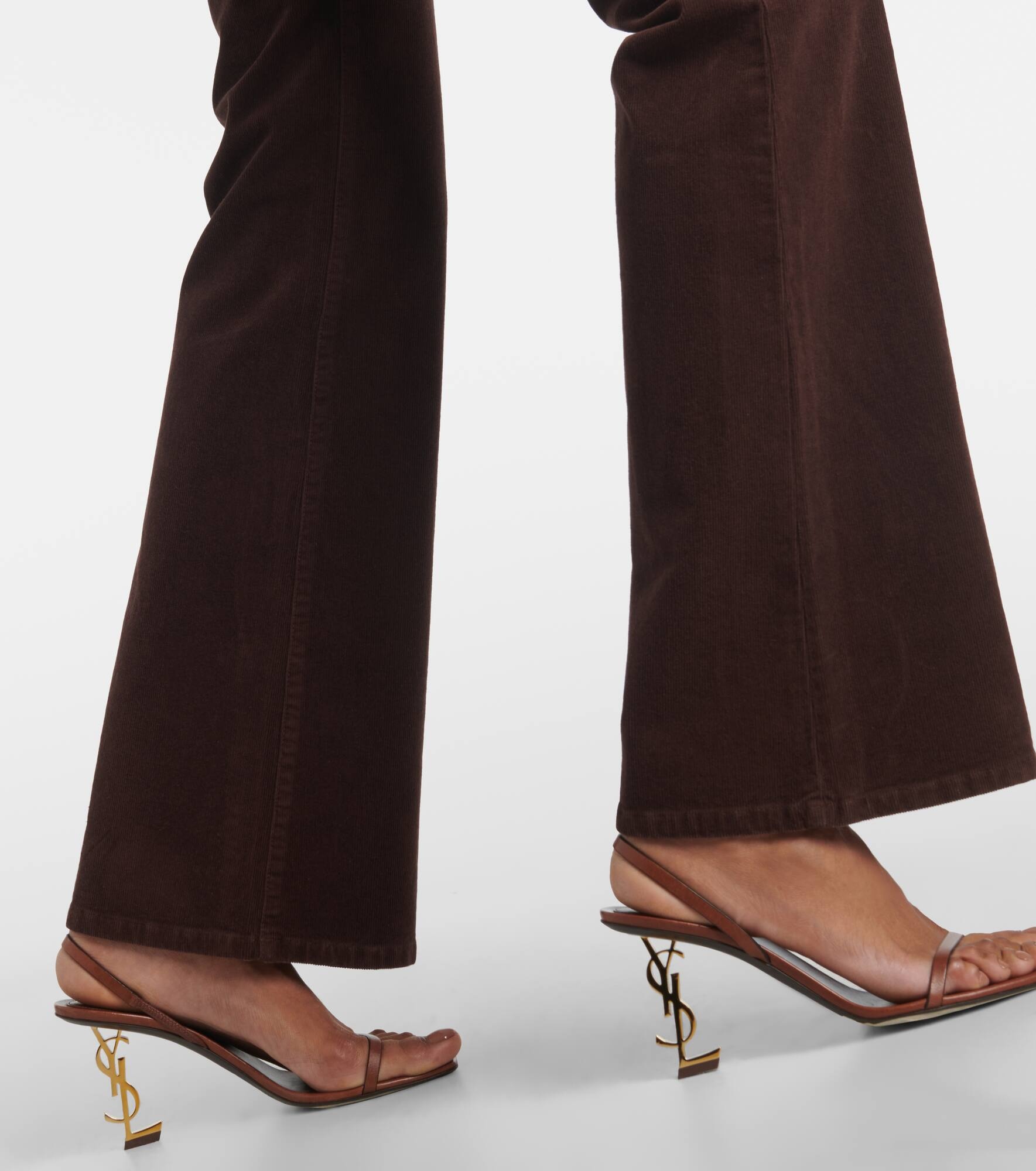 Celia corduroy straight pants - 6