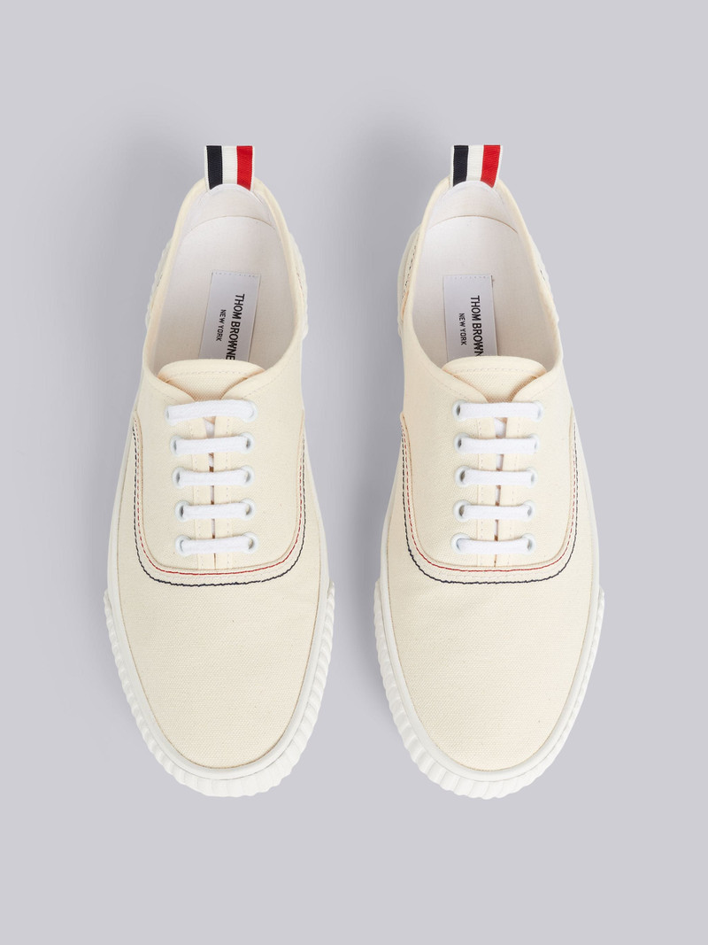 Natural Cotton Canvas Heritage Sneaker 4