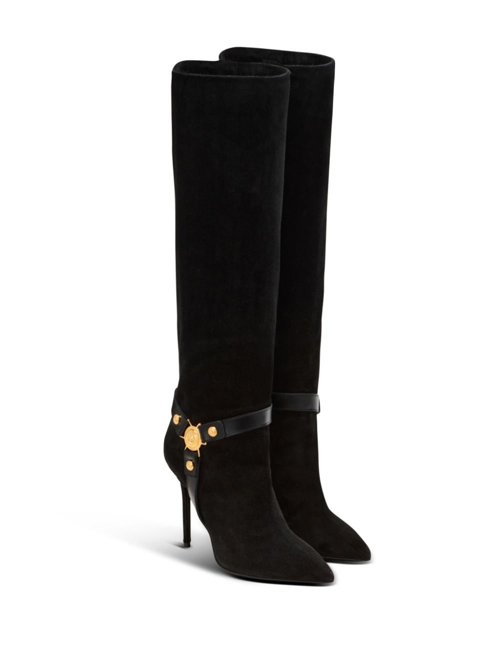 Eva 95mm suede knee-high boots - 2