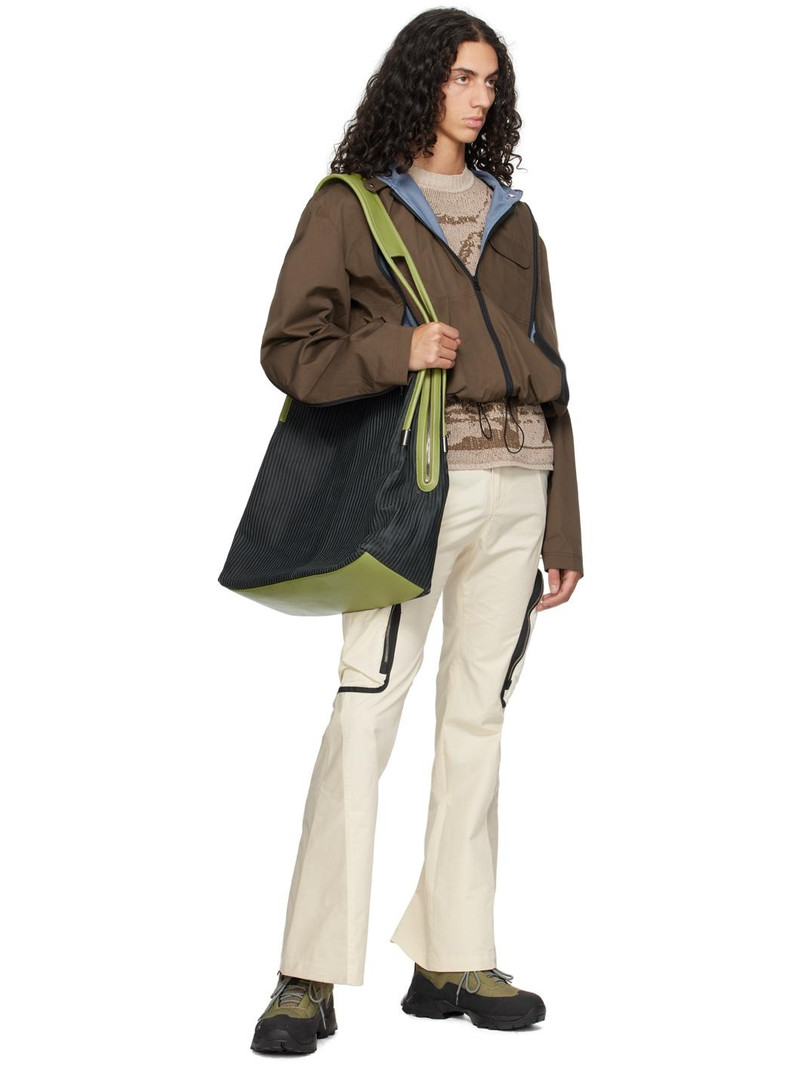 FFFPOSTALSERVICE Brown Zip Vent Jacket outlook