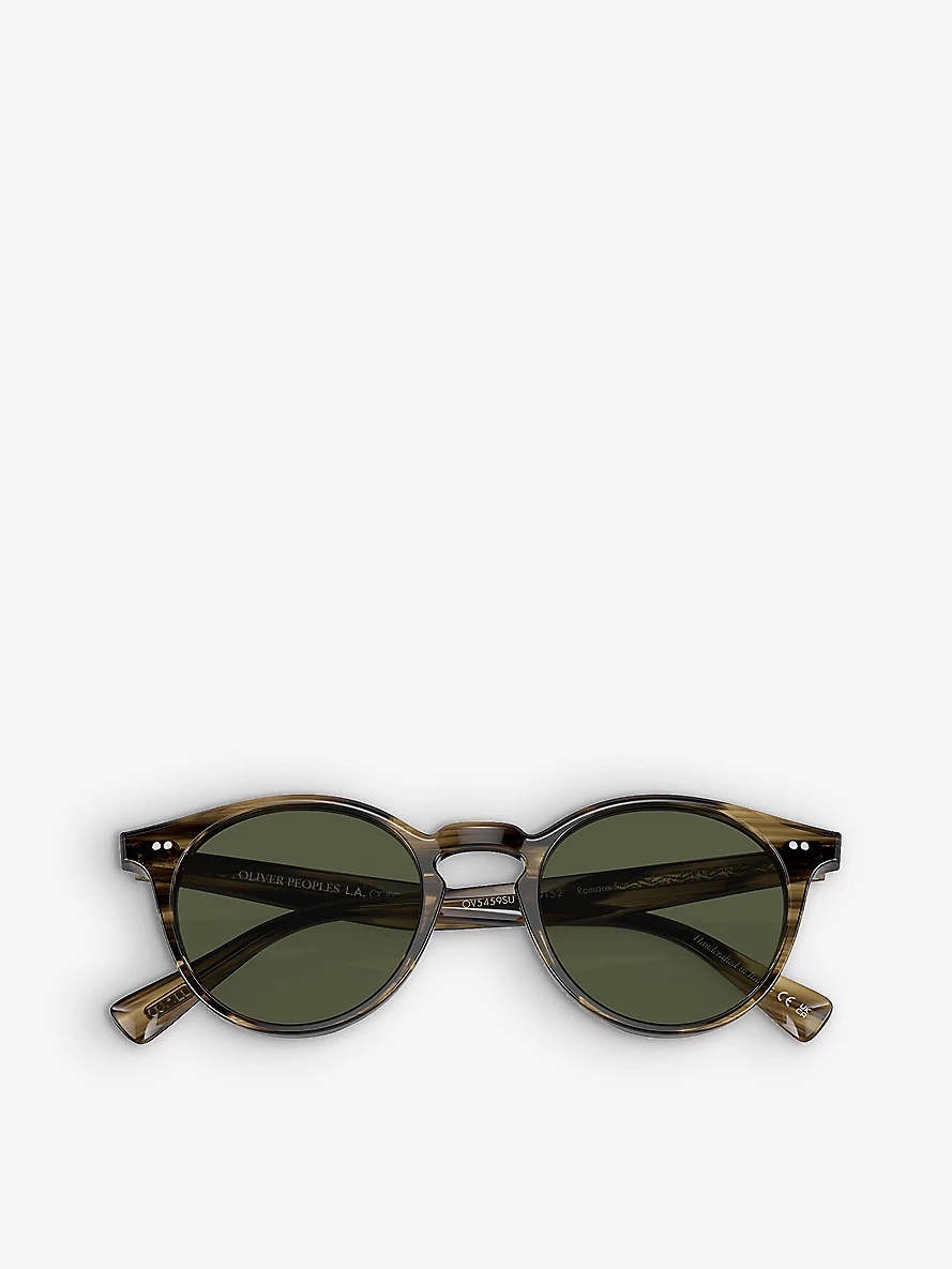 OV5459SU Romare round-frame acetate sunglasses - 5