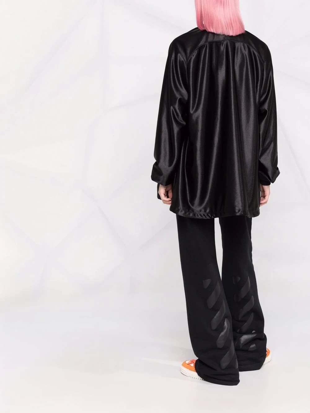logo-lettering jacket - 4