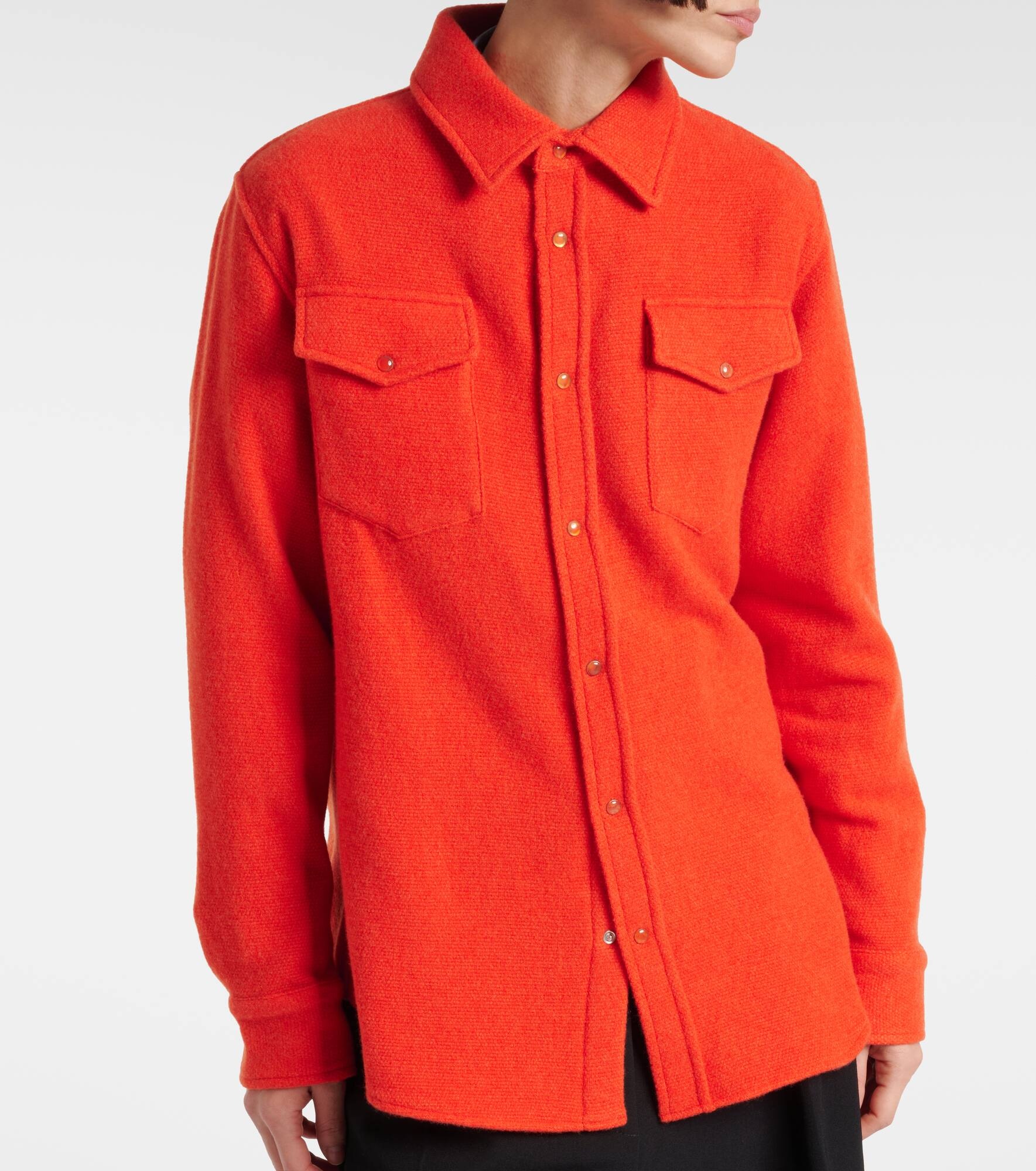 Fire cashmere shirt - 6