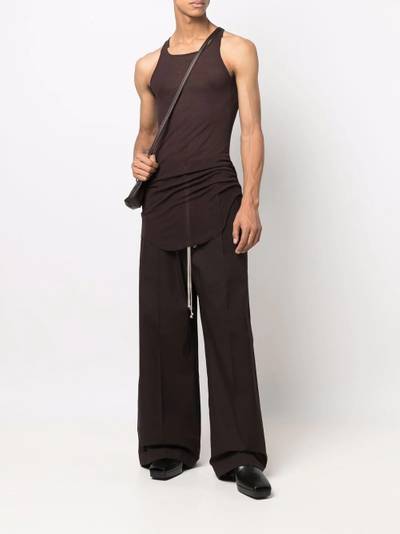 Rick Owens ribbed sleeveless tank top outlook