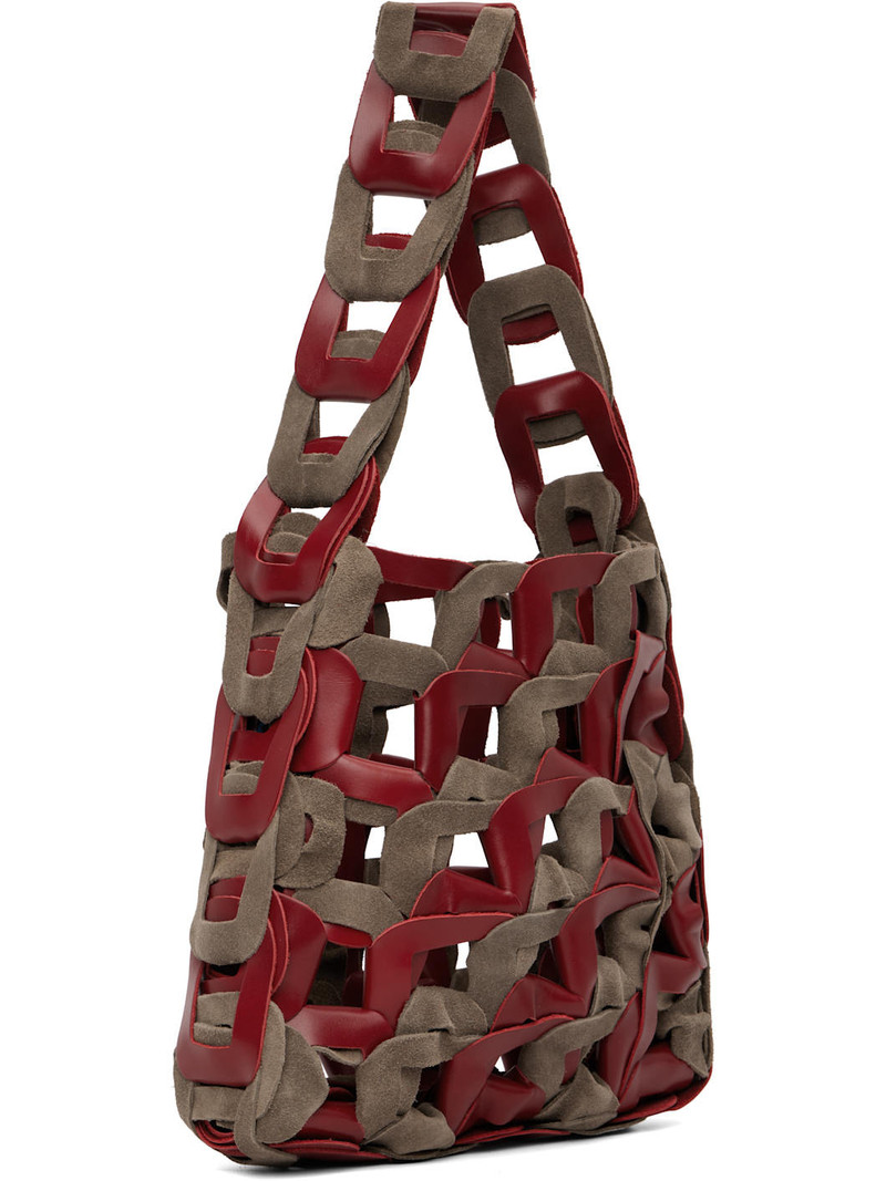 SC103 Red & Brown Links Bag outlook