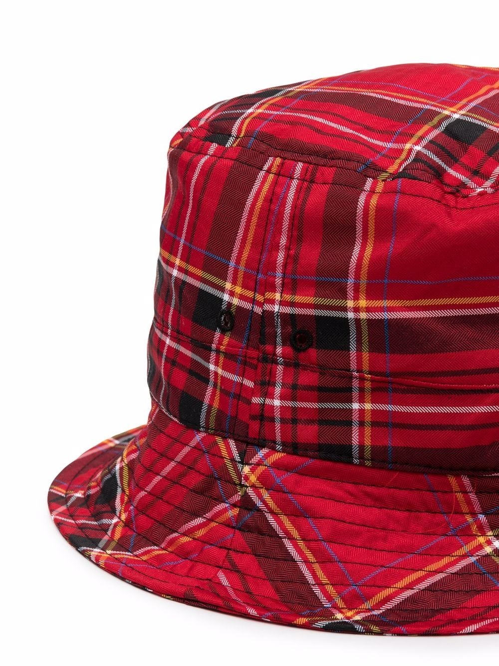 checked bucket hat - 2