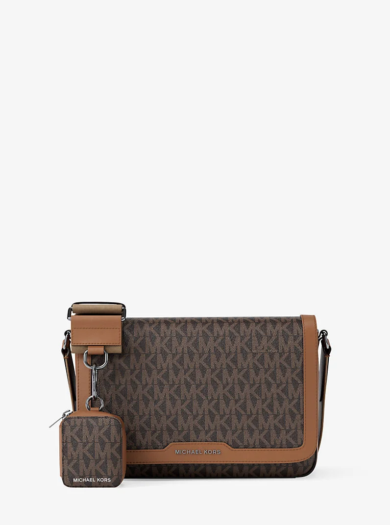 Hudson Mini Signature Logo Crossbody Bag With Airpod Case for Apple Airpods Pro® - 1
