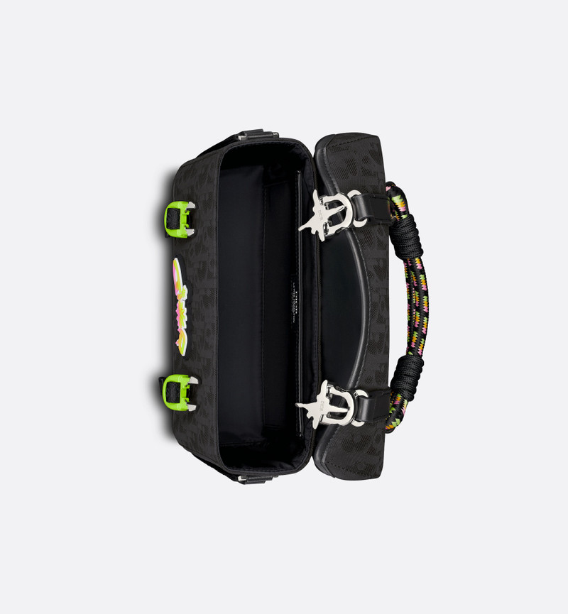 DIOR AND LEWIS HAMILTON Dior Hit the Road Messenger Bag with Flap 7