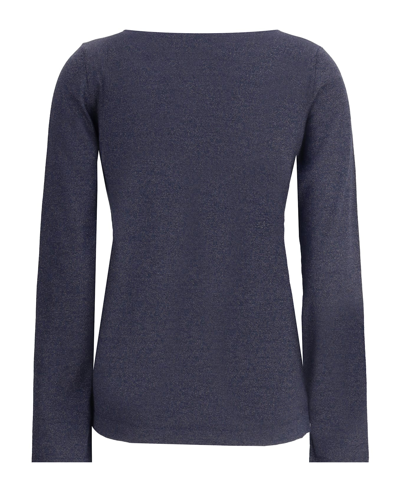 Long-sleeved Lurex Top - 2