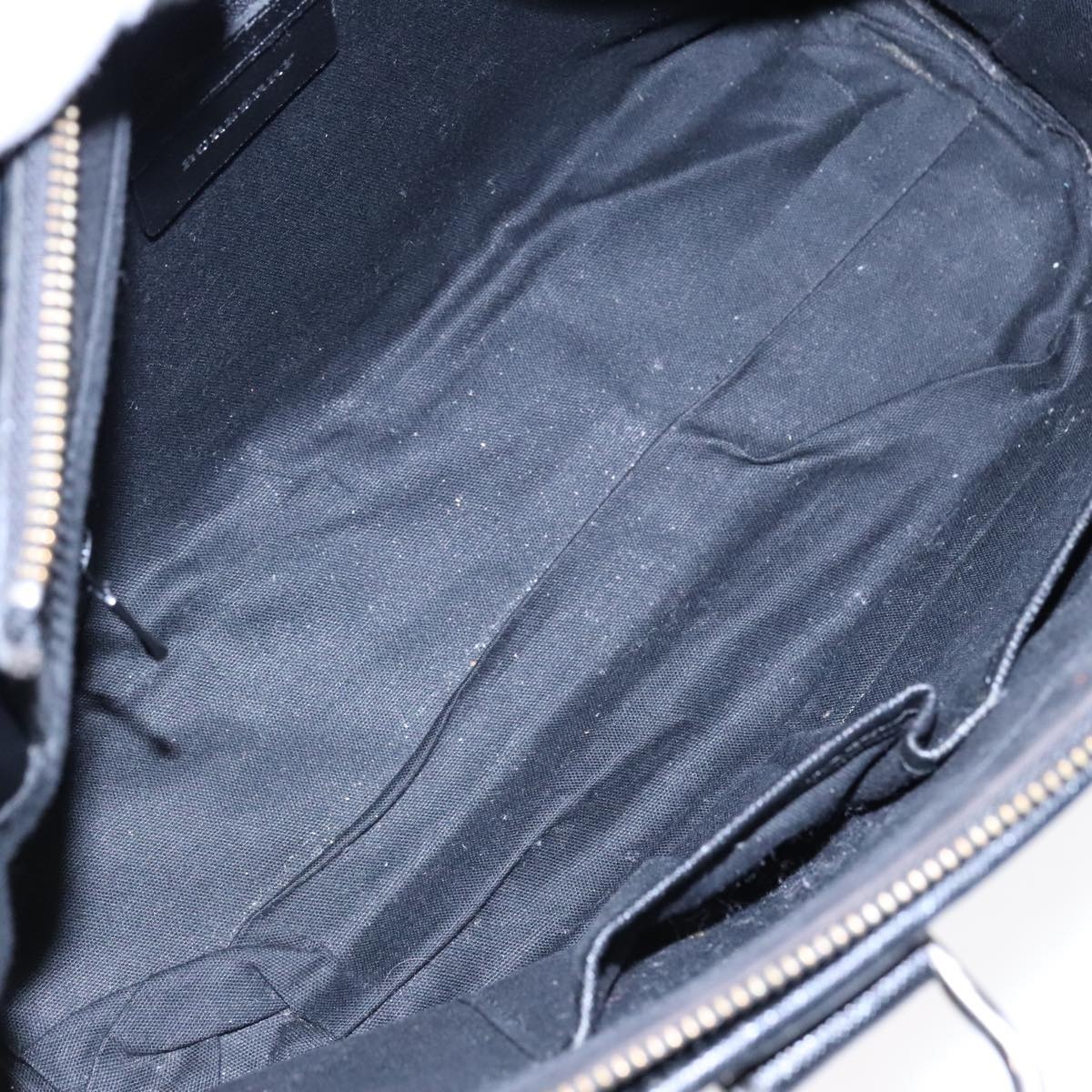 Burberry Nova Check Hand Bag Canvas Beige Black - 11