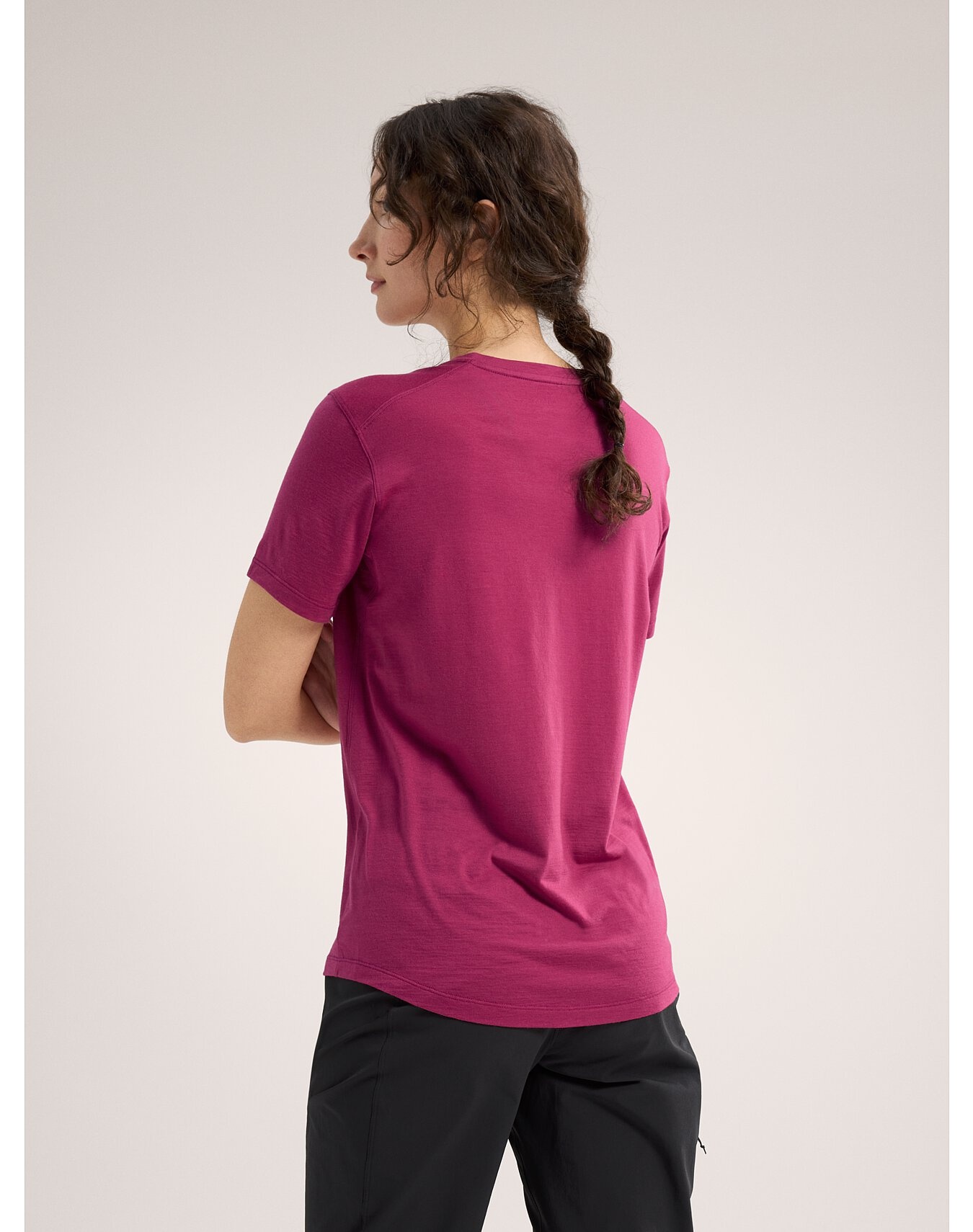 Lana Merino Wool Crew Neck Shirt SS - 5