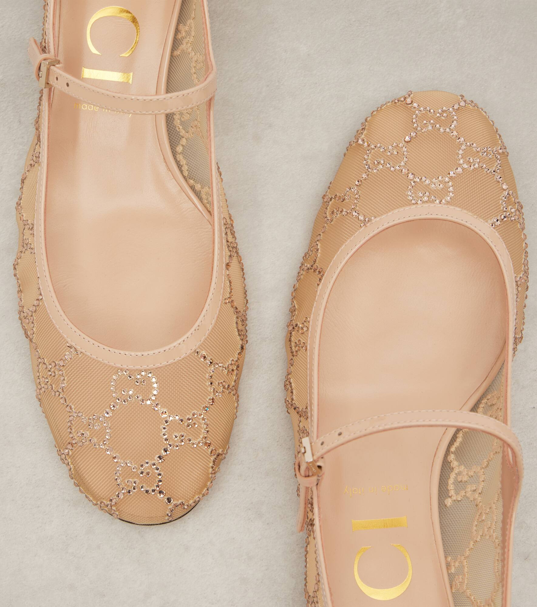 Charline GG mesh Mary Jane flats - 5