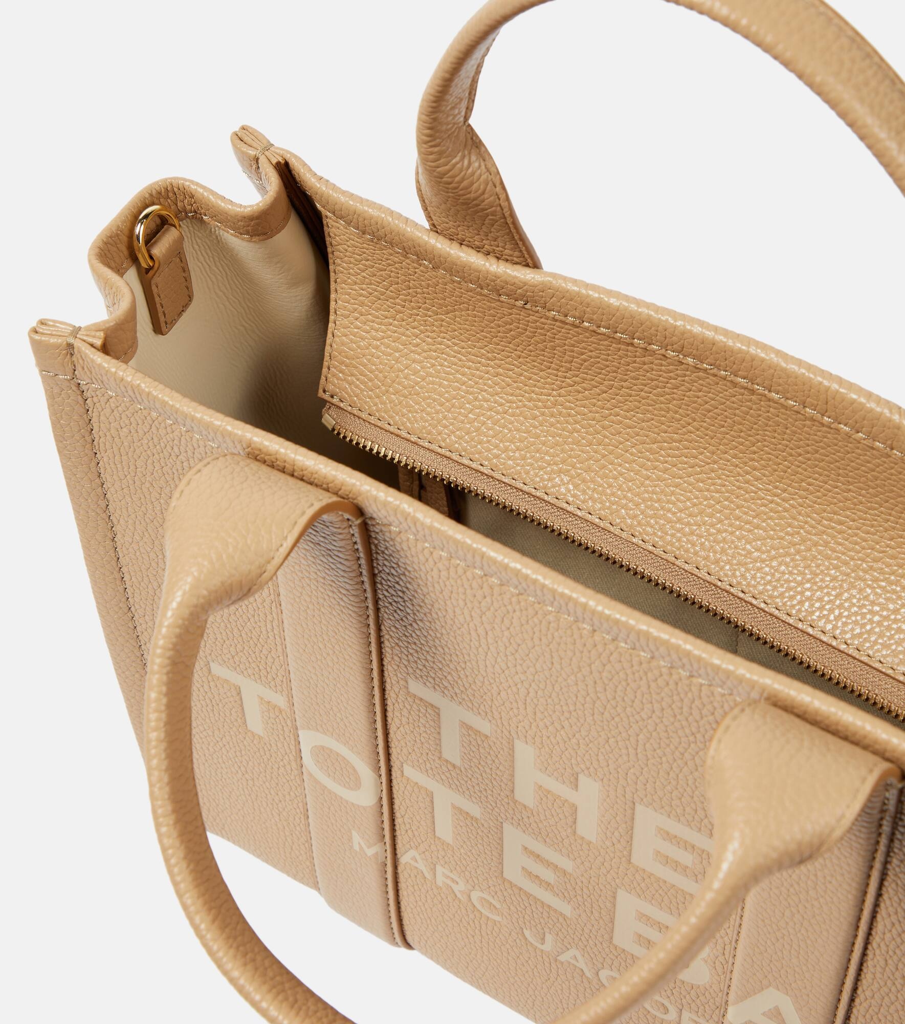 The Medium leather tote bag - 3