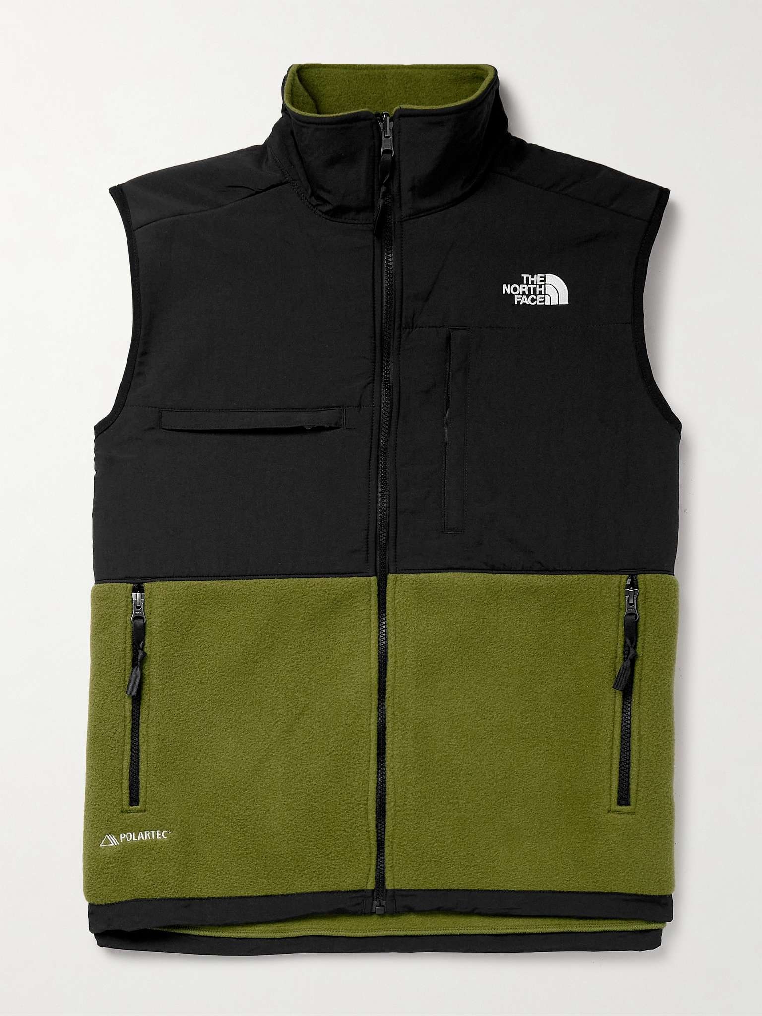 Denali Logo-Embroidered Shell and Polartec® Fleece Gilet - 1