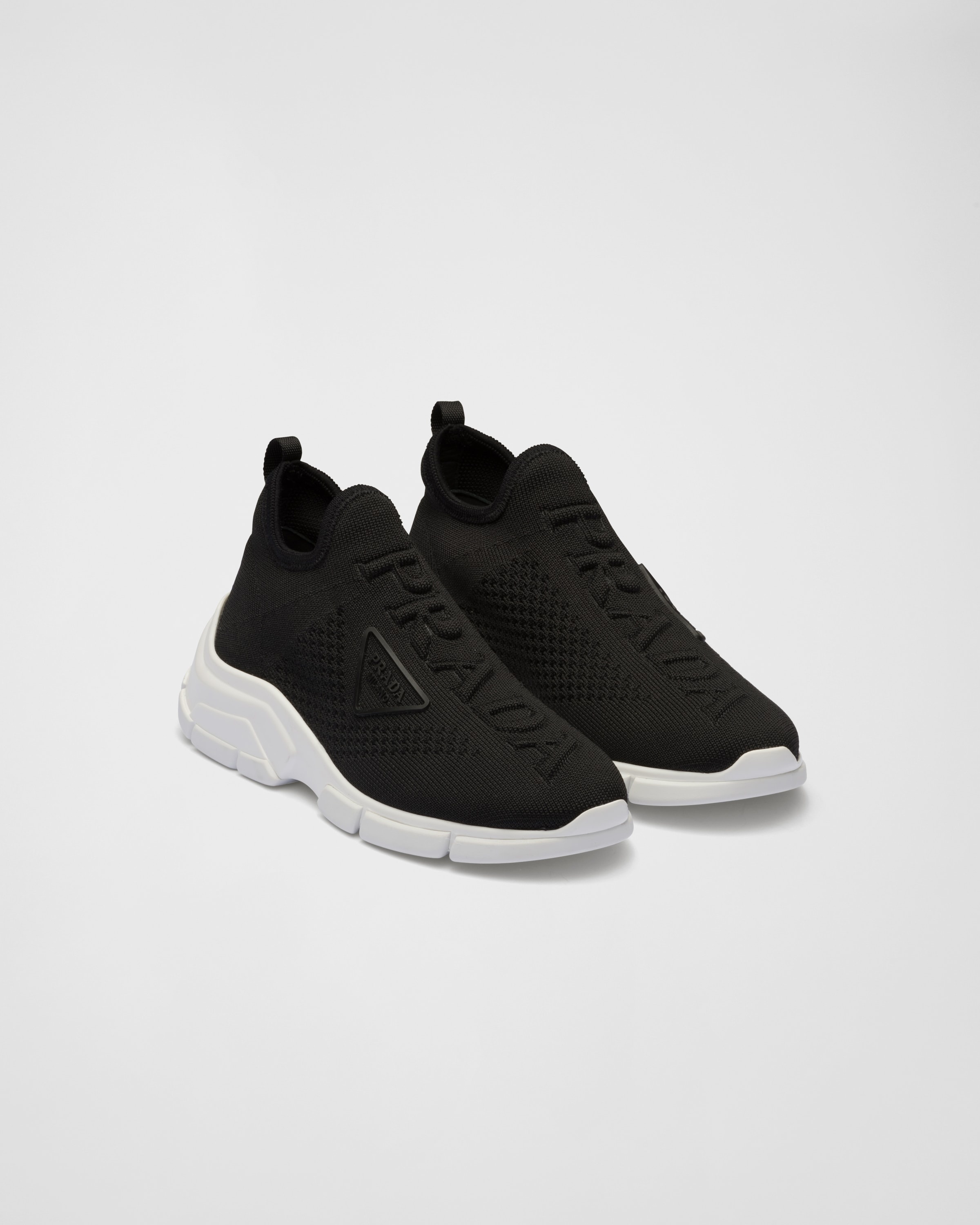 Knit sock sneakers - 1
