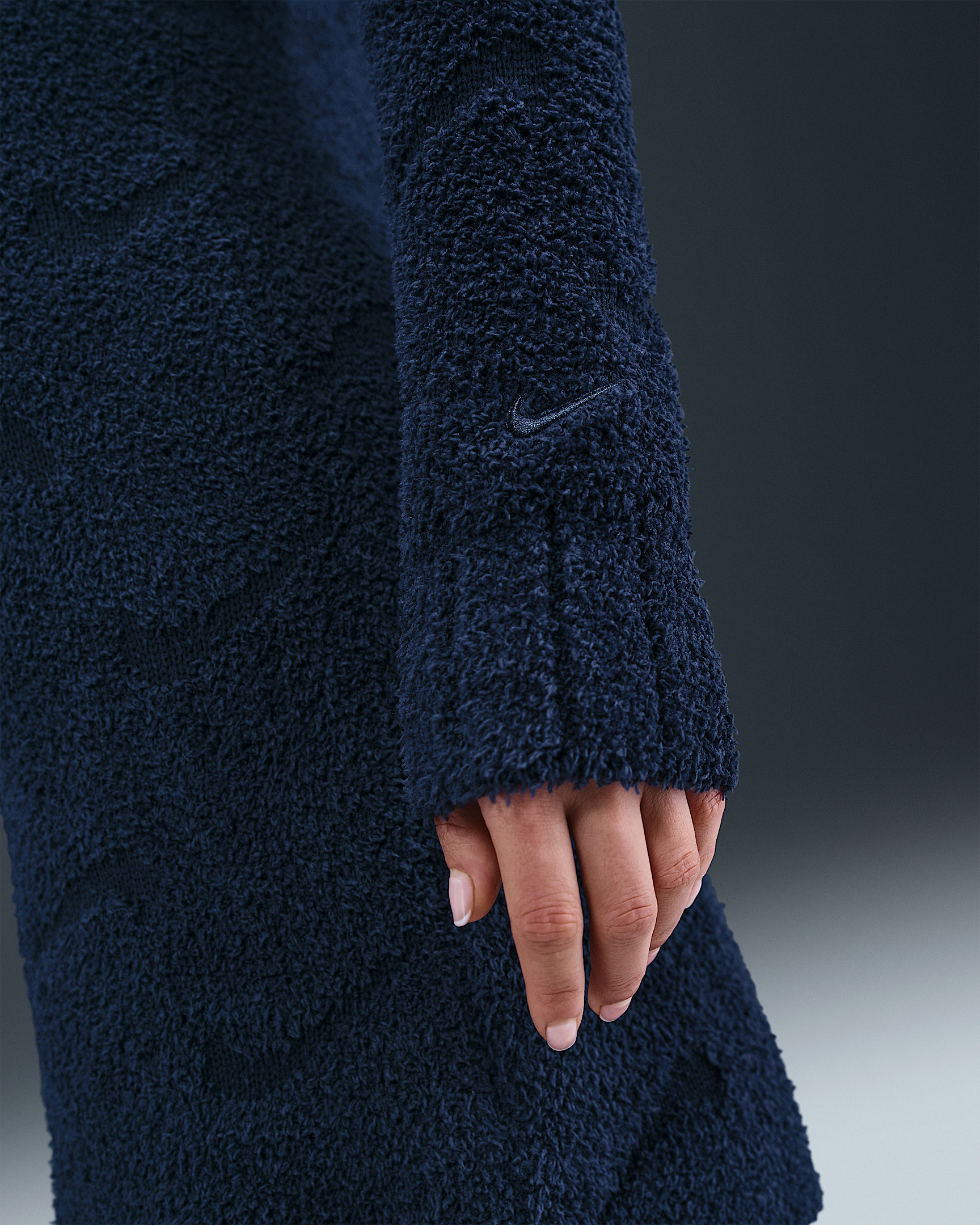 Nike Sportswear Phoenix Cozy Bouclé Women's Slim Knit Dress - 6