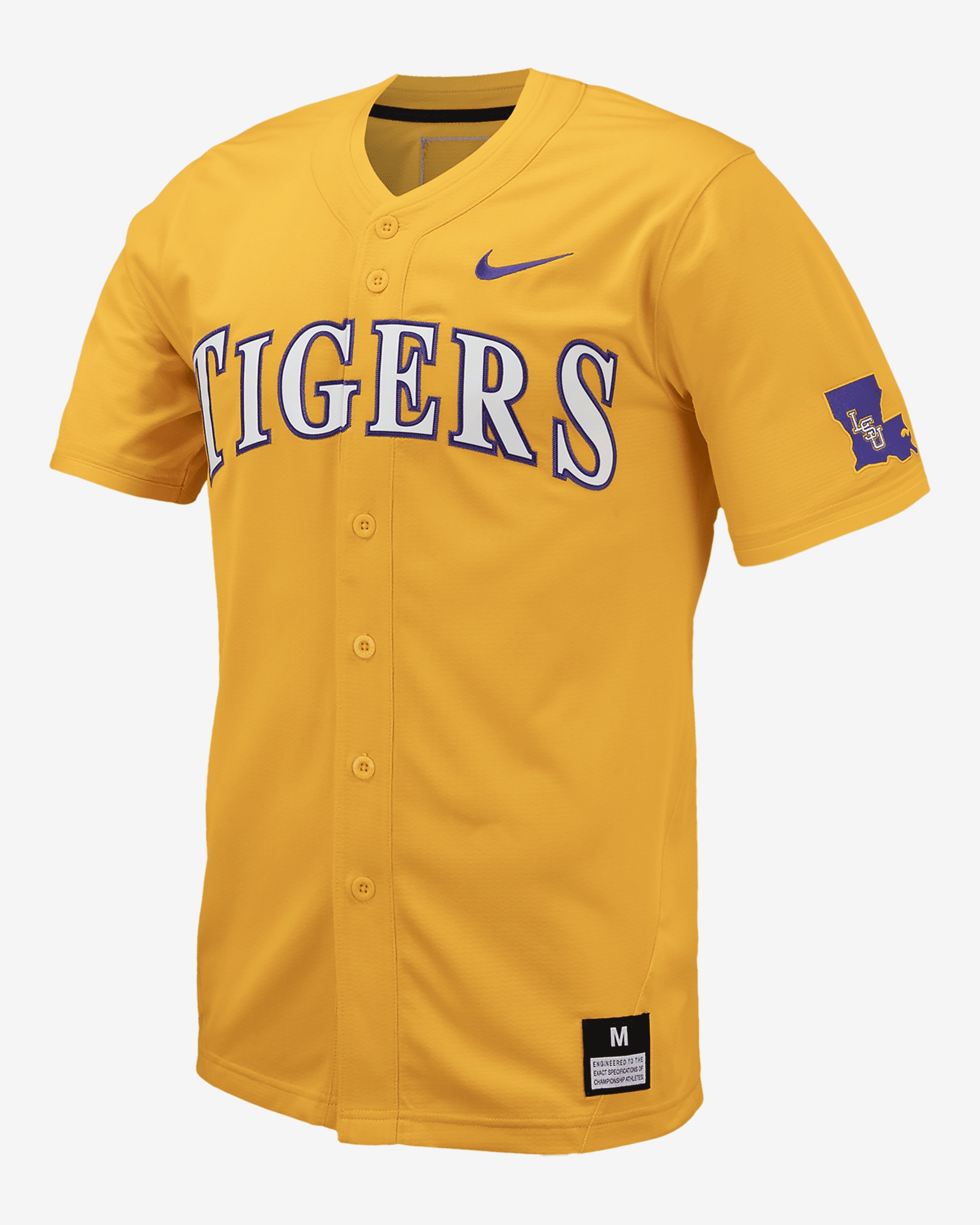 LSU Nike Men's College Replica Baseball Jersey - 1