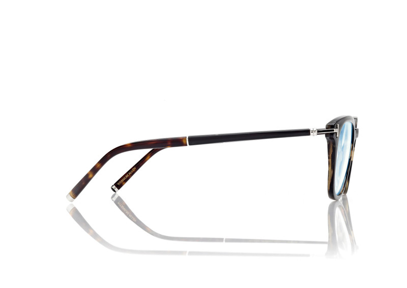 HORN SQUARE BLUE BLOCK OPTICALS 3