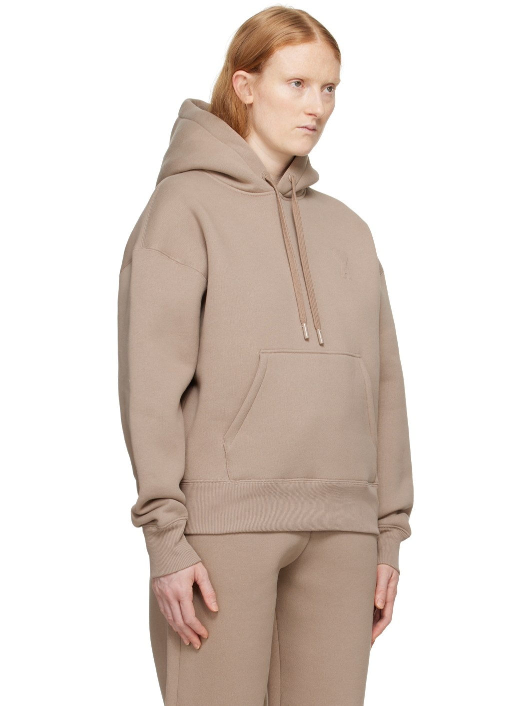 Taupe Ami de Cœur Hoodie - 2