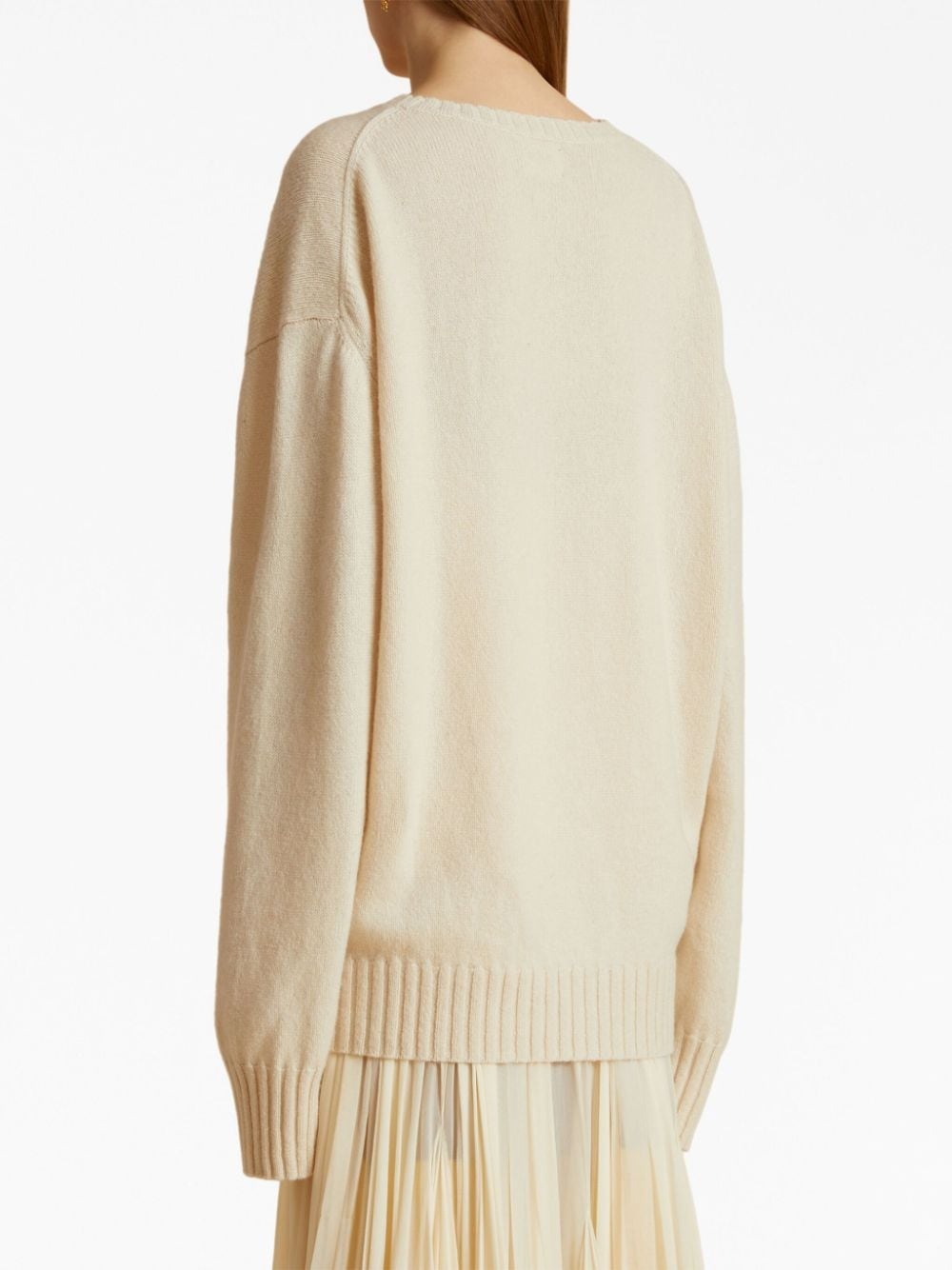 Camilla crew-neck cashmere jumper - 5