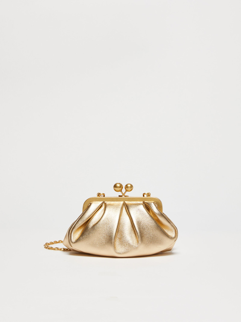 ANDREA Small Pasticcino Bag in laminated nappa leather 1