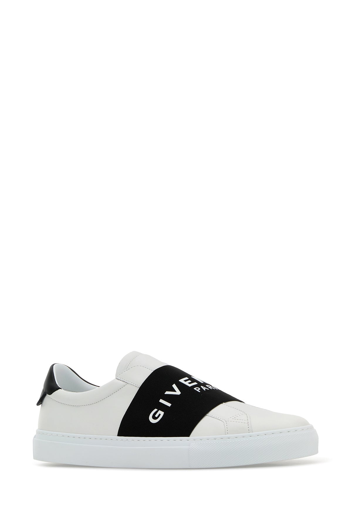 White leather slip ons - 2