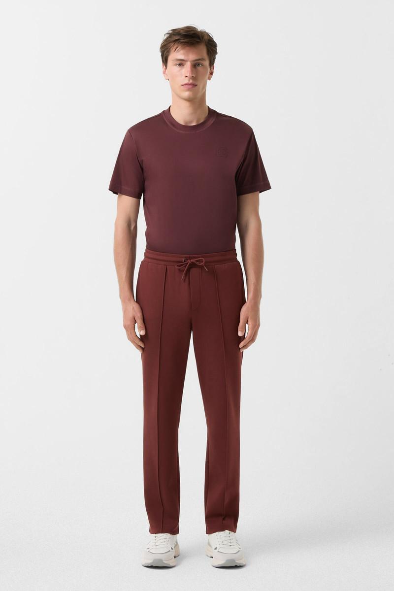 BOGNER Sweatpants Stan in Wine red outlook