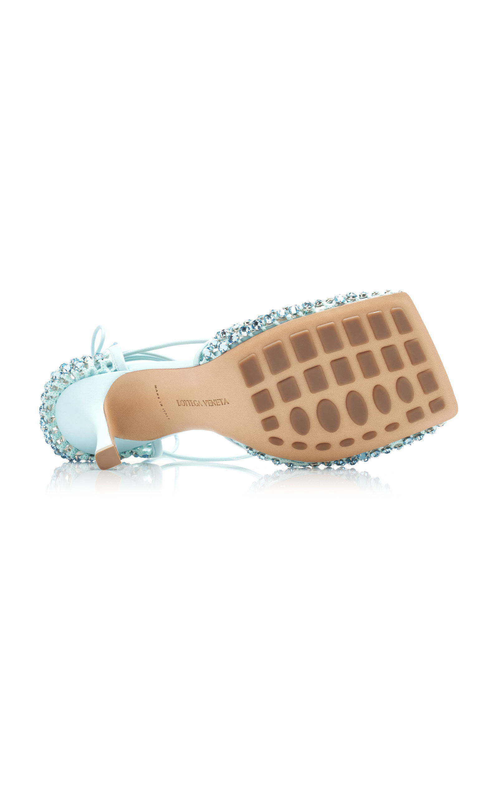 Sparkle Stretch Sandals blue - 7