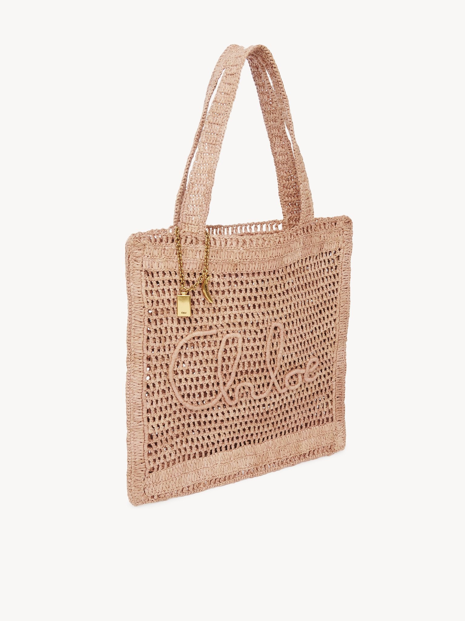 SUMMER BANANA TOTE BAG IN RAFFIA - 3