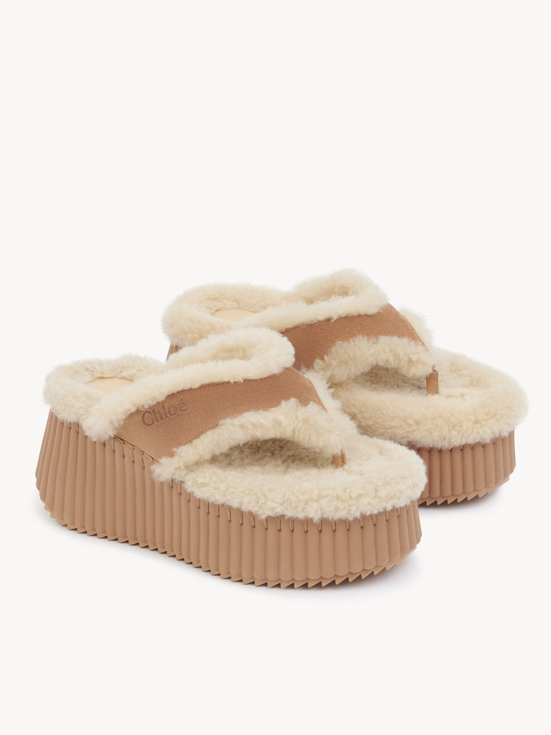 Chloé NAMA WEDGE SANDAL outlook
