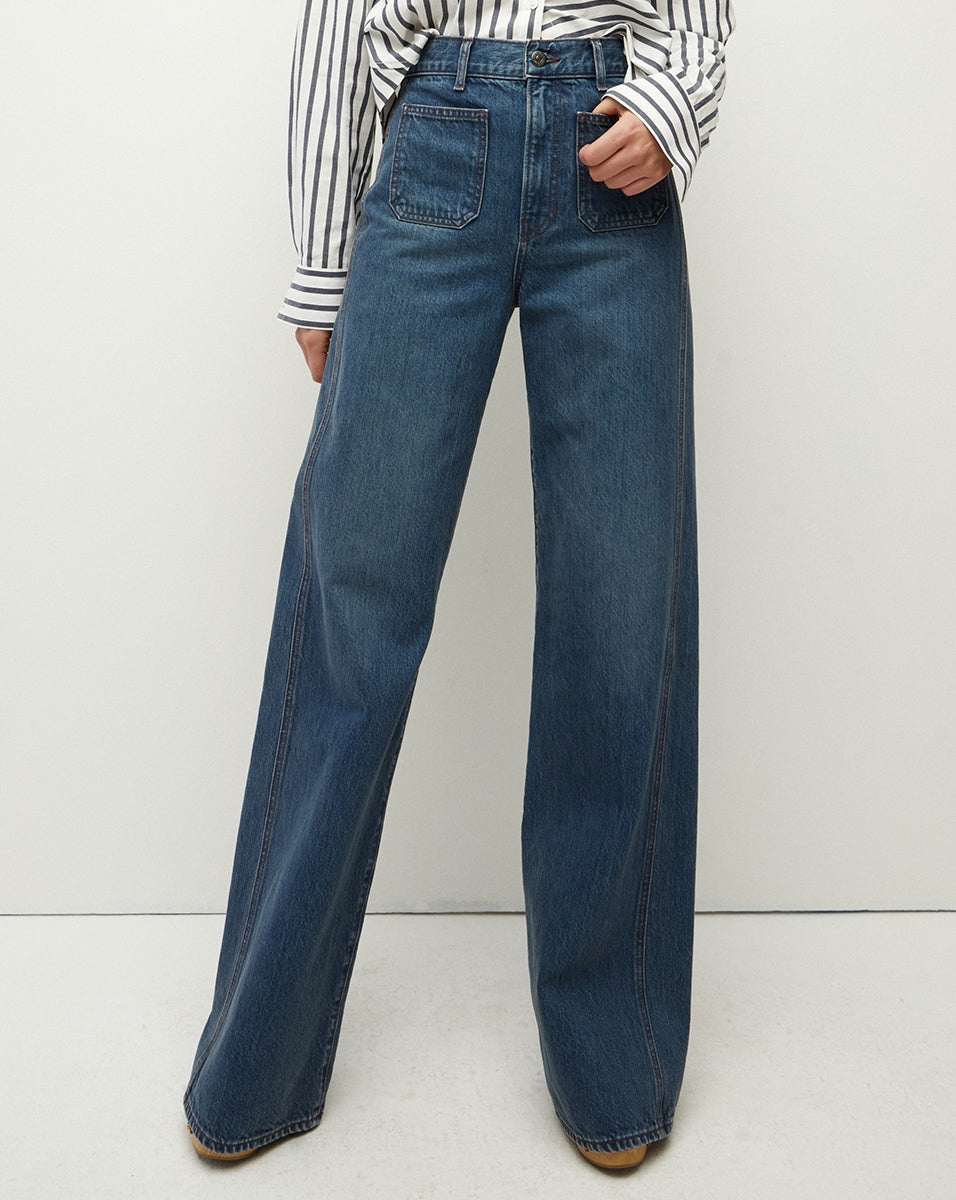 TAYLOR WIDE-LEG JEAN - 4