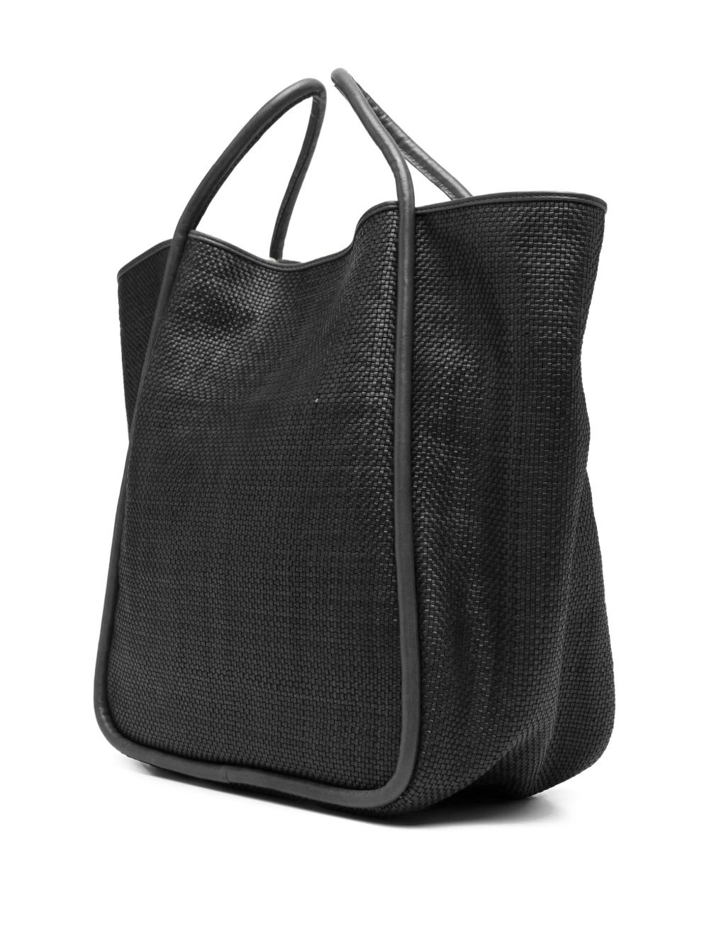Ana woven leather tote bag - 2